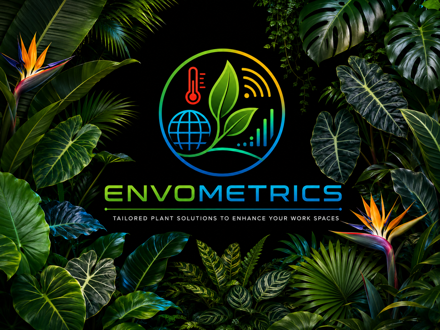 Envometrics tailored plant solutions hero graphic